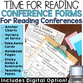 Reading Conference Form Comprehension Checklist | Workshop