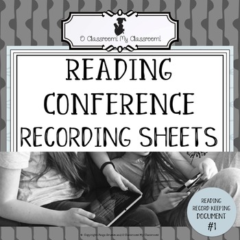 Preview of Reading Conference Recording Sheet - Reading Record Keeping - Document #1