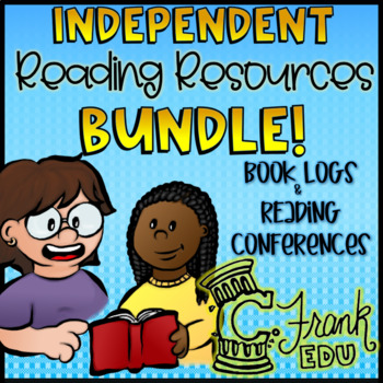 Preview of BUNDLE: Book Logs & Teacher/Student Reading Conferences!