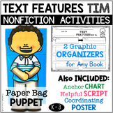 Text Features 1st Grade Reading Skills Nonfiction Puppets 