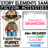 Story Elements Craft - Story Elements Graphic Organizers F