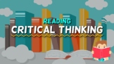 Reading: Critical Thinking for grades 1, 2, and 3