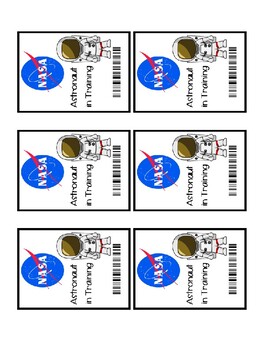 Nasa Badge Worksheets Teaching Resources Teachers Pay Teachers