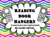 Reading Door Hangers