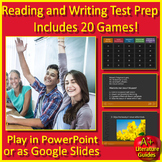 Reading ELA Test Prep Game Show Bundle - 20 Games for Powe
