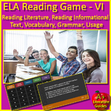 Reading ELA Test Prep Review Game #6 - Standardized State 