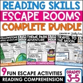 Reading Escape Room Reading Comprehension Passages ELA for