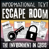Reading Escape Room - Middle School ELA Print and Digital 