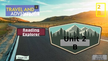 Preview of Reading Explorer Grade 1 Unit 2B Complete PPT