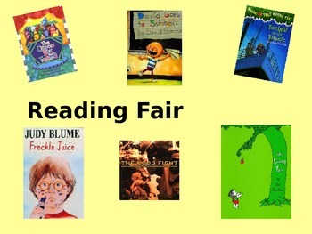 Preview of Reading Fair