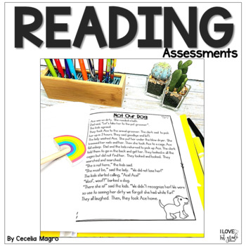 Preview of Reading Fluency Assessments Progress Monitoring ELA Reading  Assessments