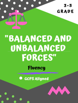 Preview of Reading Fluency (Balanced and Unbalanced Forces)
