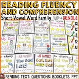 Reading Fluency Comprehension Passages Short Vowels Word Families