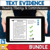 Reading Fluency, Comprehension, and Text Evidence Boom Car