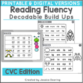 Reading Fluency | Decoding Practice | CVC Words Edition