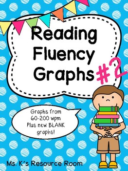 Preview of Reading Fluency Graphs *2* - Progress Monitoring