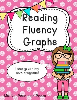 Preview of Reading Fluency Graphs- Progress Monitoring