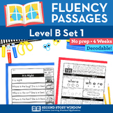 Reading Fluency Homework Level B Set 1 - Early Reading and