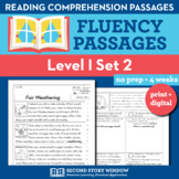 Reading Fluency Homework Level I Set 2 - Reading Comprehen