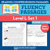 Reading Fluency Homework Level L Set 1 - Reading Comprehen