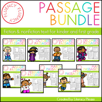 Preview of Reading Fluency Passages