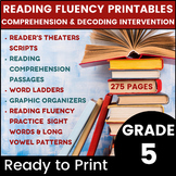 Reading Fluency Passages 5th Grade Comprehension Passages 