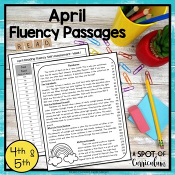Preview of Reading Fluency Passages April