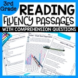 Reading Fluency Passages & Comprehension Questions - 3rd Grade Google Classroom