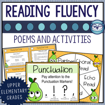 Preview of Oral Reading Fluency Passages and Activities Grades 3-5 | ORF Practice