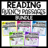 Reading Fluency Passages and Comprehension - BUNDLE