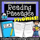 Phonics Reading Passages (Fluency & Comprehension) for Gra