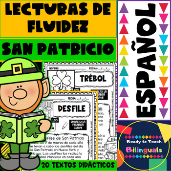 Preview of Reading Fluency Passages in Spanish - St. Patrick´s Day - San Patricio
