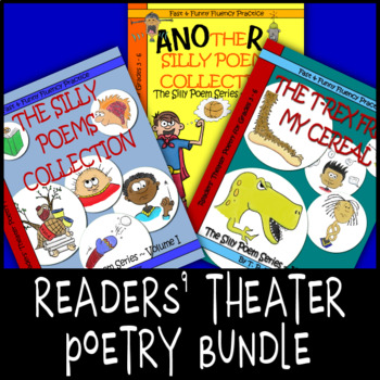 Preview of Reading Fluency Poems: Readers Theater Poetry Scripts & Vocab: Grades 3, 4, 5, 6