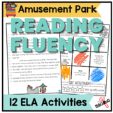 Reading Fluency Practice for Summer,  Printable Worksheets