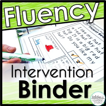 Preview of Reading Fluency Practice, Intervention, Reading Passages & Questions First Grade