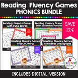 Reading Fluency Practice Games Phonics for 1st grade CVC C