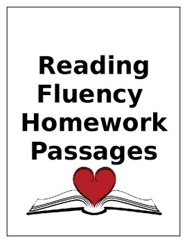 Preview of Reading Fluency Practice Sheets