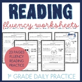 Reading Fluency Practice for Kindergarten & 1st Grade usin