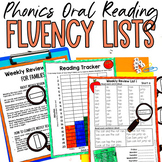 Reading Fluency Practice Oral Reading Lists with Student D