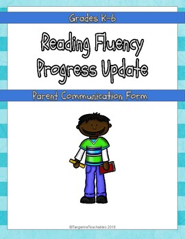 Preview of Reading Fluency Progress Update
