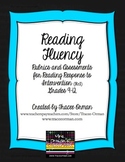 Reading Fluency Rubrics and Assessments for RtI Grades 9-12