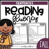 Reading Fluency Sentences - Fall