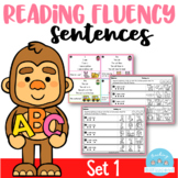 Reading Fluency Sentences Set 1