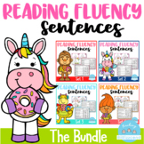 Reading Fluency Sentences The Bundle