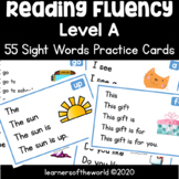 Reading Fluency Sight Word Sentence Trees Practice Cards BUNDLE