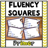 Reading Fluency Squares Primer Sight Words