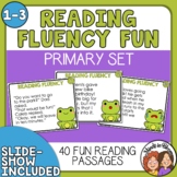 Reading Fluency Task Cards - Set 1 Primary - Fun Read Alou