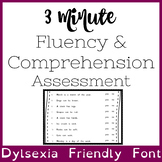 Reading Fluency and Comprehension Assessment in Dyslexia F
