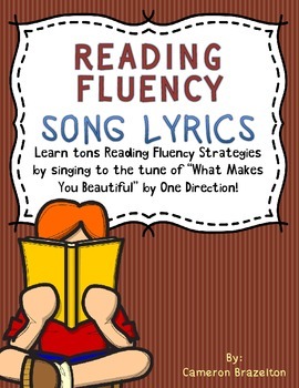 Preview of Reading Fluency and Decoding Song Lyrics