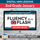 Reading Fluency in a Flash 2nd Grade January • Digital Flu